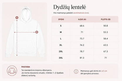 Moteriškas bordo džemperis su gobtuvu „You Are Magic“ – su siuvinėjimu ir spauda